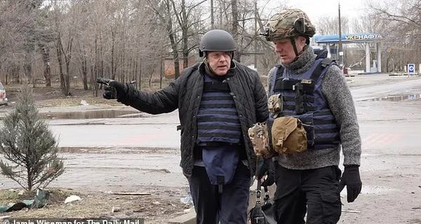 Борис Джонсон відвідав позиції ЗСУ на Запоріжжі