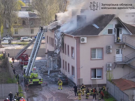 Россияне ударили дронами по Запорожью