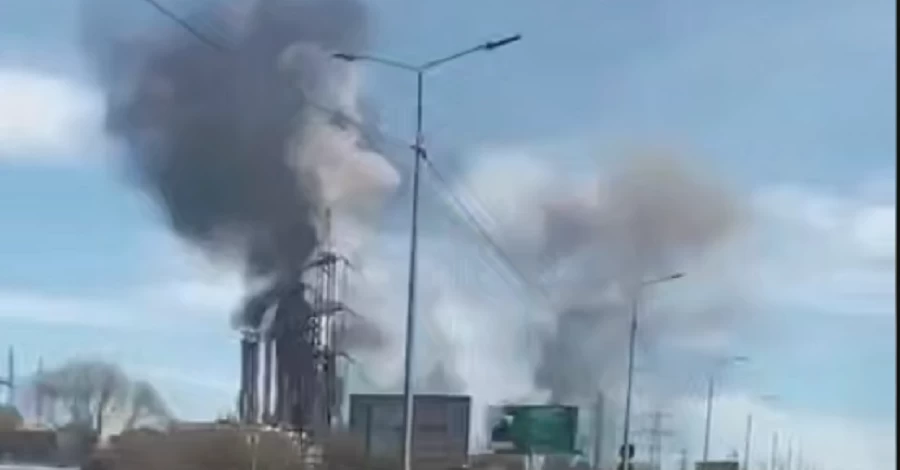 Дроны в очередной раз поразили химпредприятие 