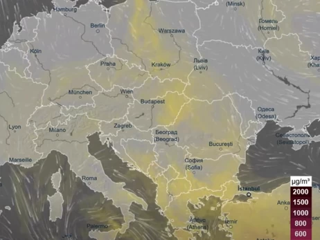 Пил із Сахари накриє частину України разом з Європою