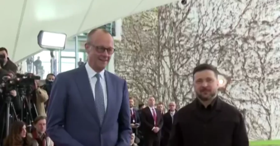 Зеленский в Берлине встретился с Мерцем  