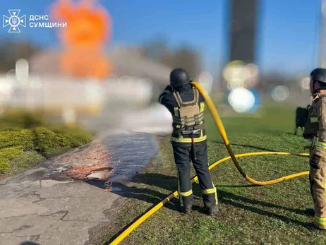 В Сумской области в результате утреннего удара РФ на АЗС погиб человек  