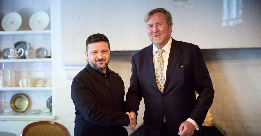 Зеленський провів зустріч із королем Нідерландів