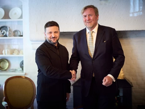 Зеленский провел встречу с королем Нидерландов