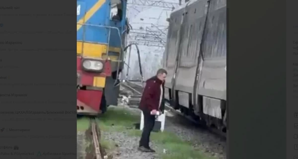 На Вінниччині потяг 