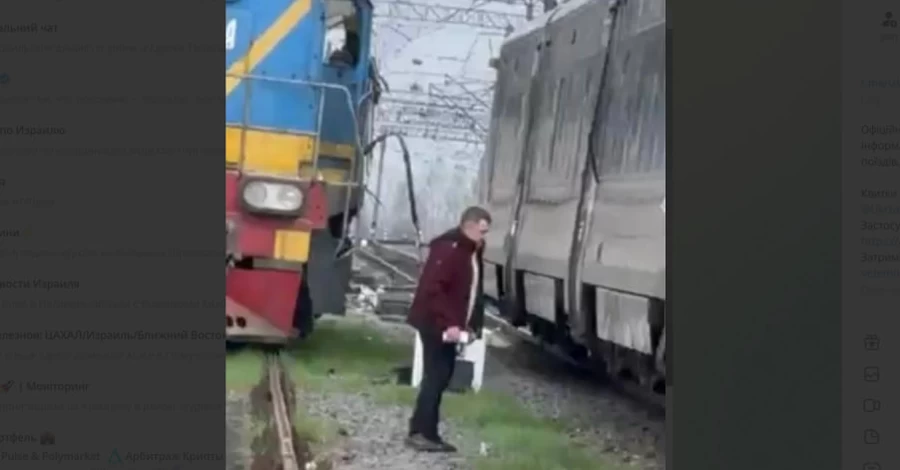 В Винницкой области поезд 