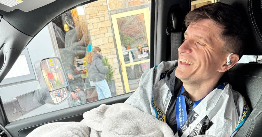 В Анатолія Анатоліча відмовили ноги на останніх кілометрах Бостонського марафону