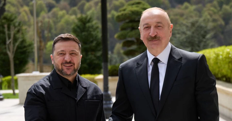 Украина подписала с Азербайджаном шесть соглашений, в том числе по обороне, - Зеленский