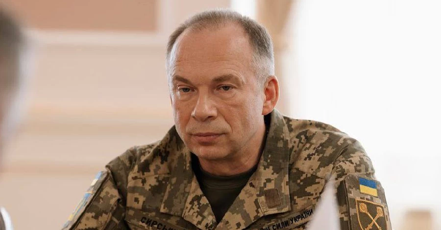 Сырский приказал проверить логистику обеспечения военных на передовой 