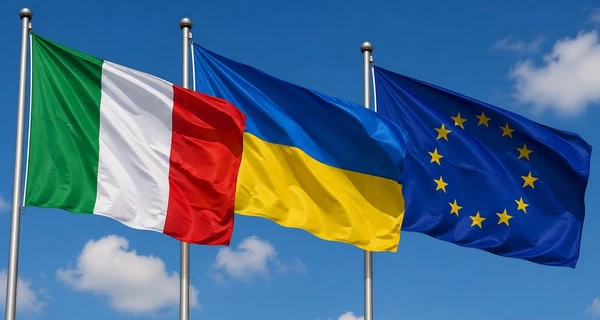 В Италии во время празднования напали на людей с украинскими флагами