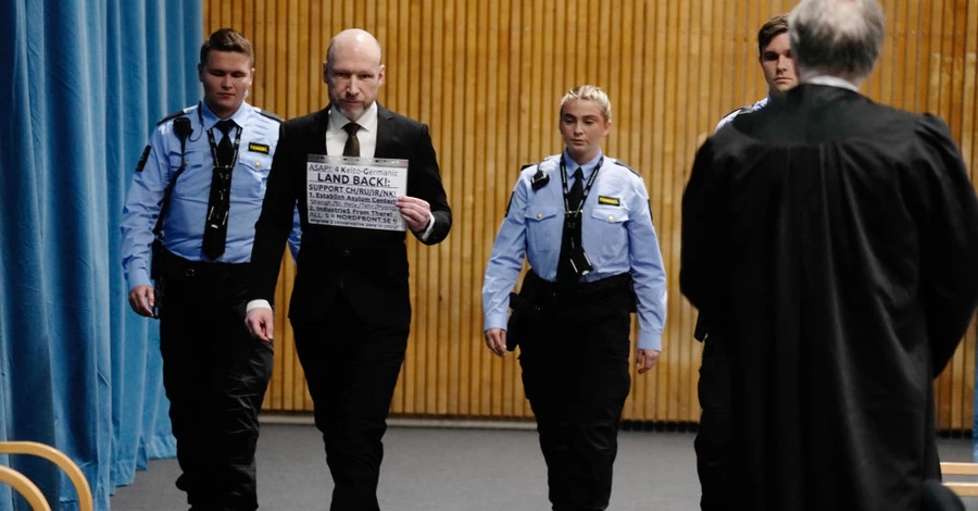 Терорист Андерс Брейвік взяв найпоширеніше в Норвегії ім'я