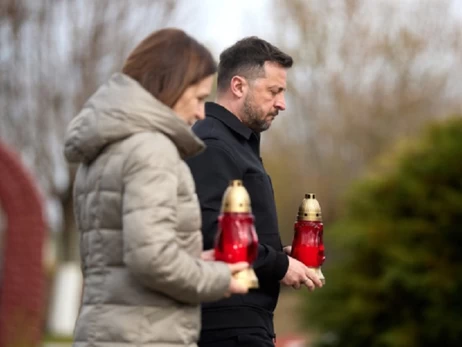 Зеленский в Чернобыле встретился с президентом ЕБРР Одиль Рено-Бассо