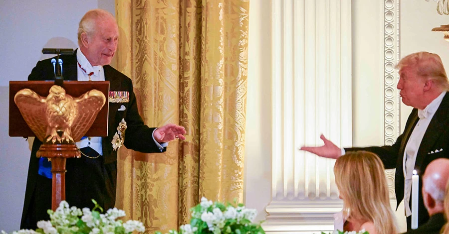 Чарльз III пожартував над реконструкцією Білого дому, порівнявши її з підпалом британцями президентської резиденції