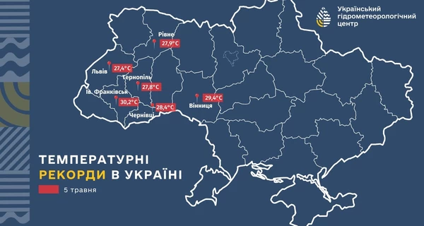 Май принес небывалую жару - погода обновила сразу 6 температурных рекордов