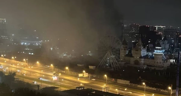 Ночью в Москве пылал «Кремль в Измайлово»