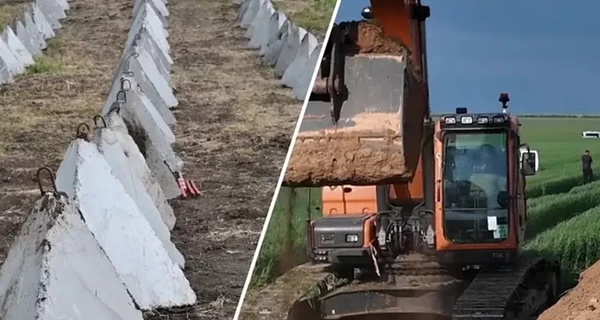 Одесса готовится к круговой обороне – военные показали, как возводят многокилометровые противотанковые рвы