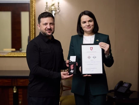 Зеленський зустрівся з Тихановською у Києві та пожартував над Лукашенком