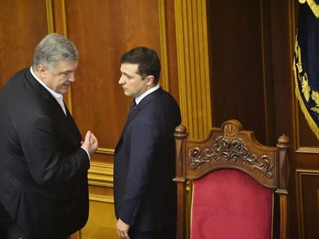 Порошенко та Зеленський вперше за багато років зустрілися тет-а-тет