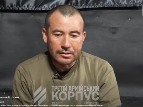 Українські військові взяли в полон російського найманця з Колумбії