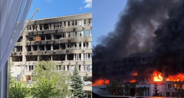 В результате ночной атаки на Киев повреждена квартира блоггера Гнатышин, журналистки Оненко и дом продюсера Фешака