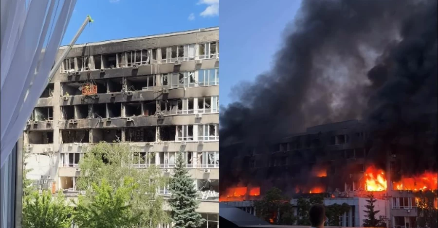 В результате ночной атаки на Киев повреждена квартира блоггера Юлианы Гнатышин