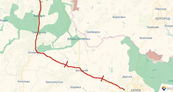 Росіяни почали атакувати дорогу між Харковом та Сумами - водіїв просять бути обережними