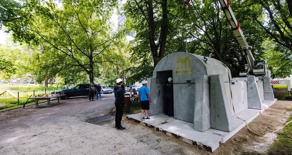 В Таллинне соорудили первое модульное укрытие на случай воздушной угрозы