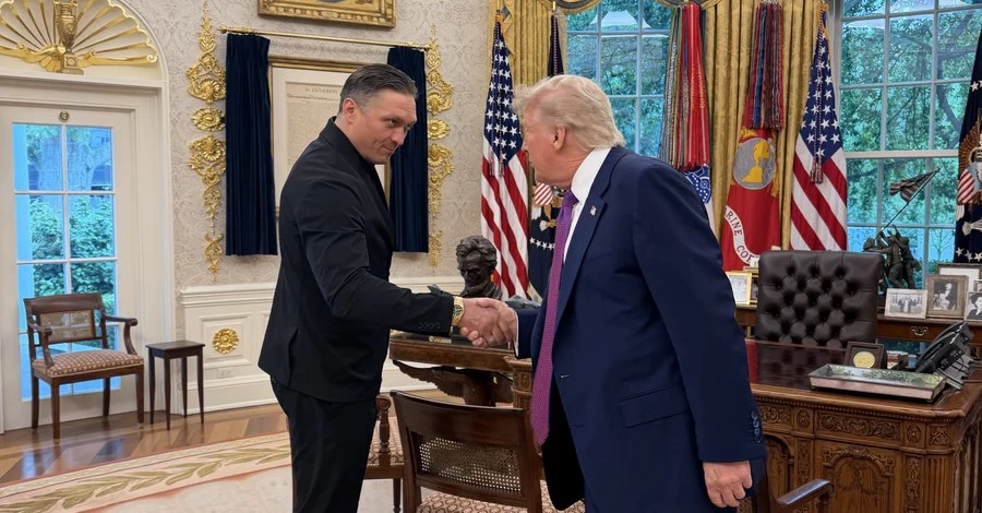 Усик зустрівся з Трампом у Білому домі