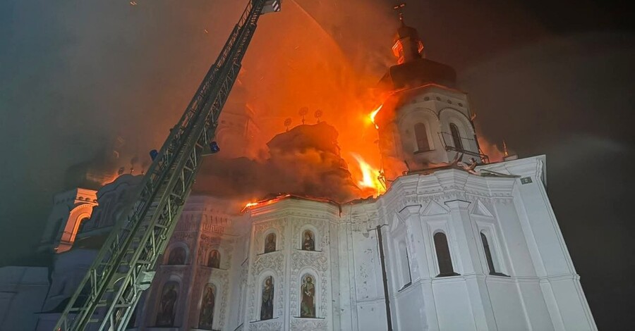 Нічний удар по Києву: пряме влучання в Лавру, знищення колекції кіностудії Довженка та десятки поранених