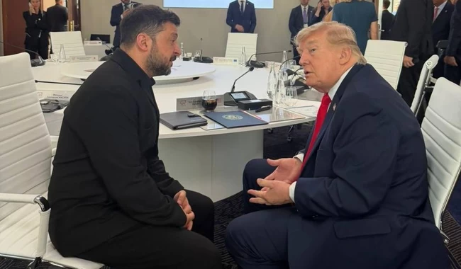 Зустріч Трампа та Зеленського на полях саміту Великої сімки