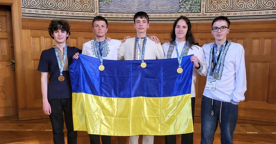 Українські школярі стали тріумфаторами Європейської олімпіади з фізики, здобувши 5 нагород