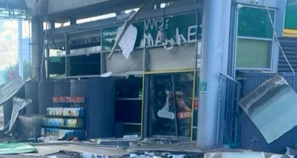 Россияне ударили по АЗС в Запорожье, есть раненый