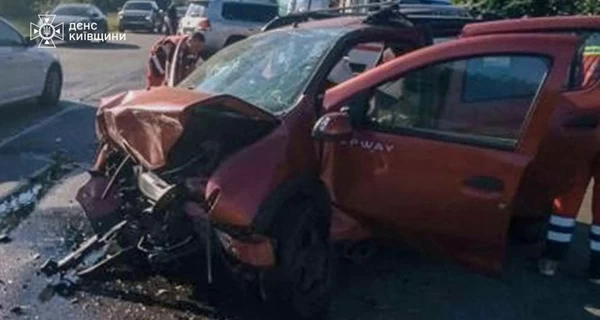 В Киевской области произошло ДТП с возгоранием авто - 4 погибших и 3 пострадавших