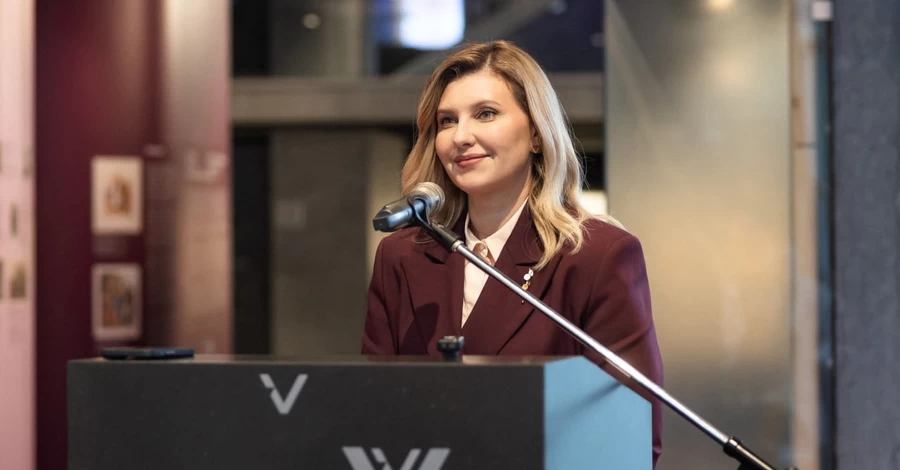 Олена Зеленська мала приїхати до Гданська разом із чоловіком, але теж скасувала візит