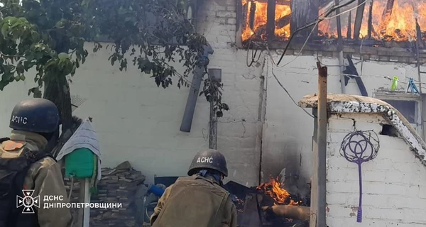В Никополе россияне нанесли повторный удар по спасателям