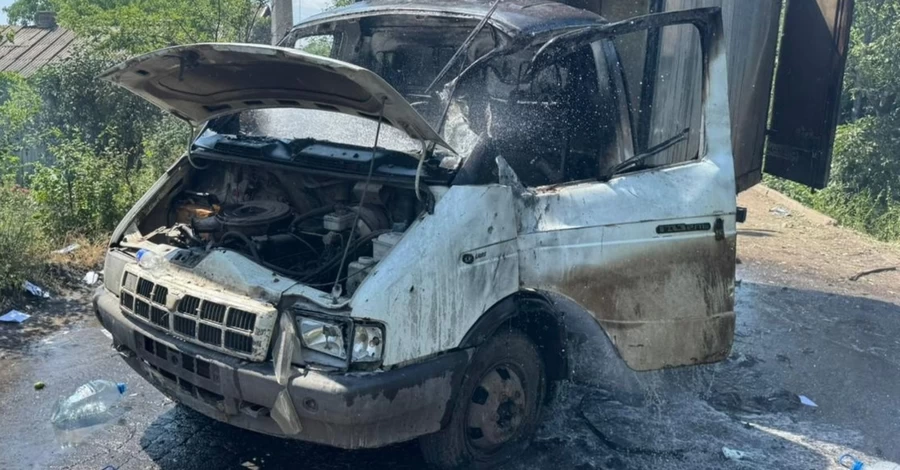 В Донецкой области россияне ударили дроном по гражданскому автомобилю - ранен водитель