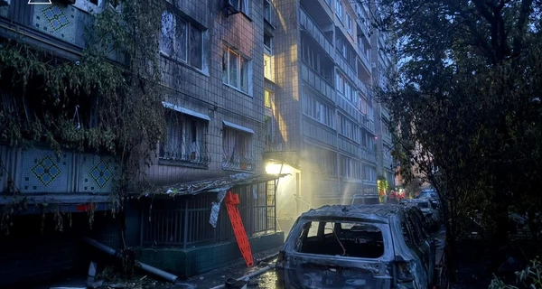 Росіяни вдарили по Києву - поранено двох людей
