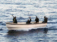 Сомалийские пираты сами попали в плен 