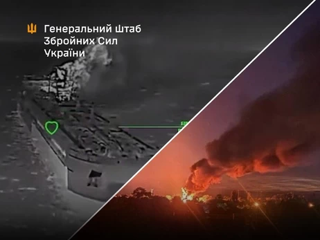 Силы обороны и СБУ поразили шесть танкеров, мосты возле Чонгара и Приморска, а также нефтебазу