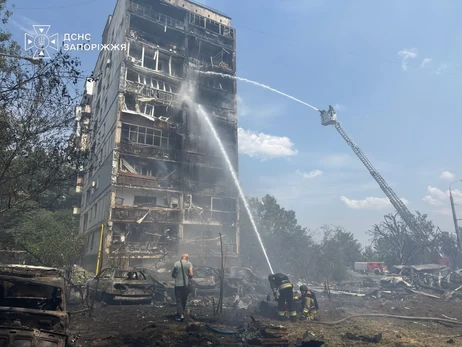 В Запорожье выросло количество погибших после российского авиаудара по жилому дому