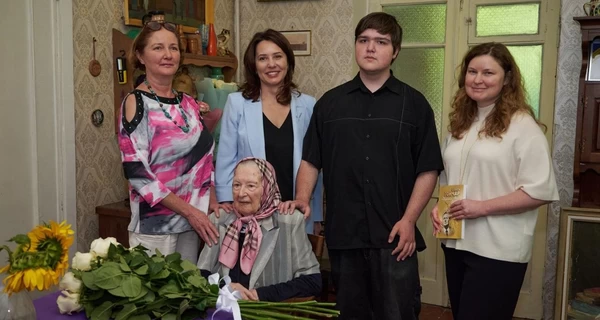 100-летний юбилей отметила Валентина Гончар - жена писателя Олеся Гончара  