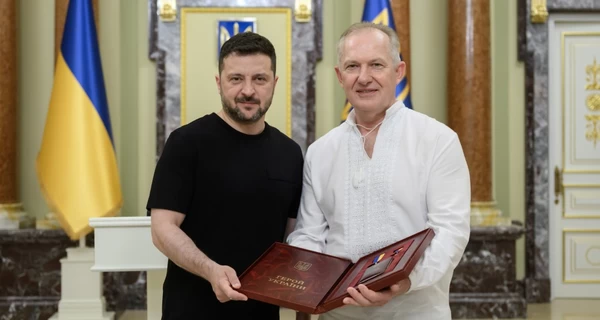 Зеленский присвоил звание Героя Украины директору больницы имени Мечникова Рыженко