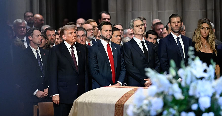 Трамп, Зеленский и Нетаньяху посетили прощание с сенатором Грэмом в Вашингтоне
