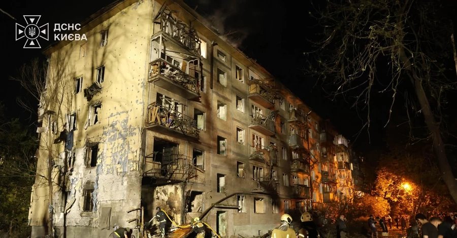 В Киеве в результате удара баллистикой погибли 9 человек, десятки пострадали