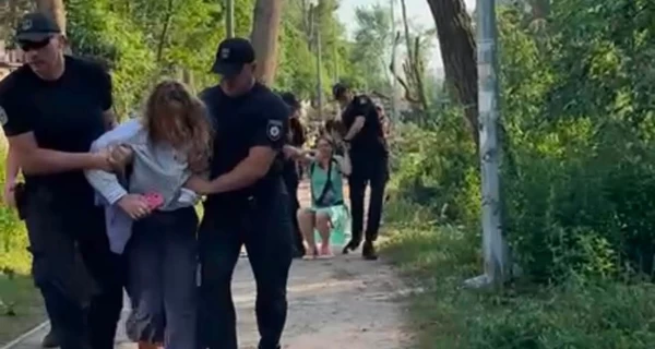 В Киеве из парка 