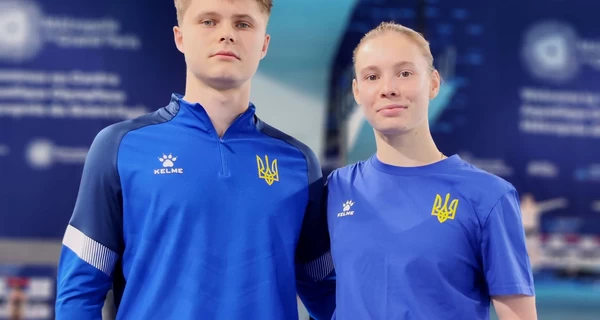 Украинцы Байло и Среда одержали первую победу Украины на ЧЕ-2026 по прыжкам в воду