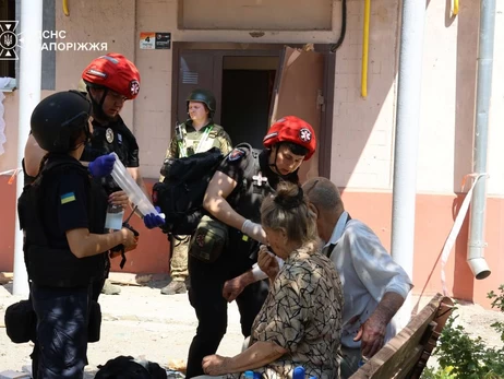 В Запорожье число пострадавших в результате ударов КАБами возросло до 26
