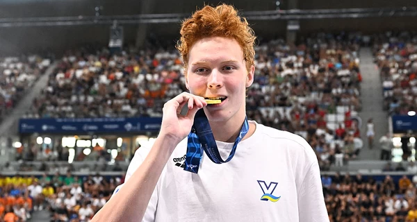 19-летний пловец Никита Шеремет стал чемпионом Европы и обновил рекорд Украины