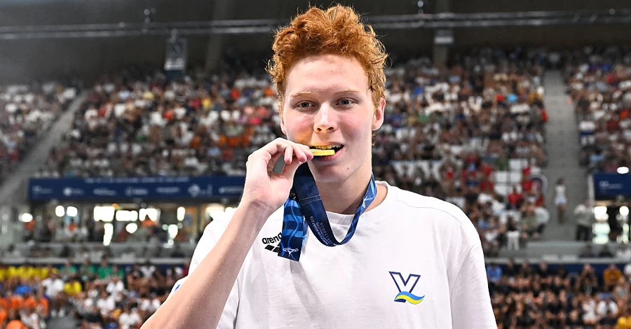 19-летний пловец Никита Шеремет стал чемпионом Европы и обновил рекорд Украины