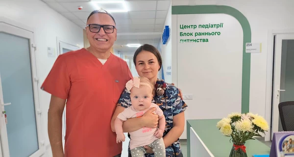 Львовские медики спасли младенца с тромбами в сердце и критически важных сосудах